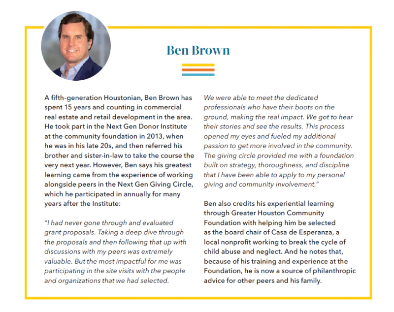 Ben Brown on the Next Gen Donor Institute