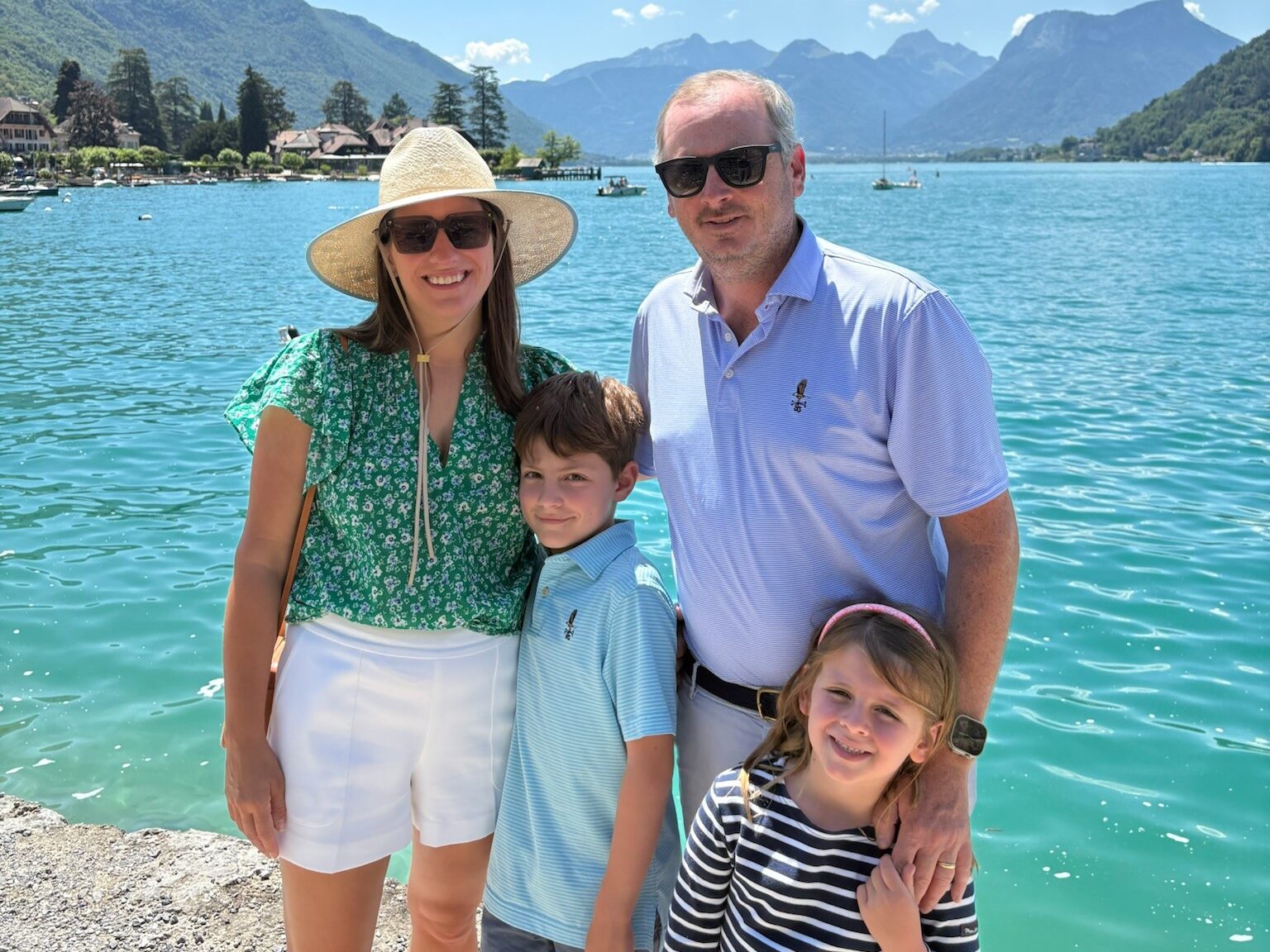 Jennifer Klein Strauss and family