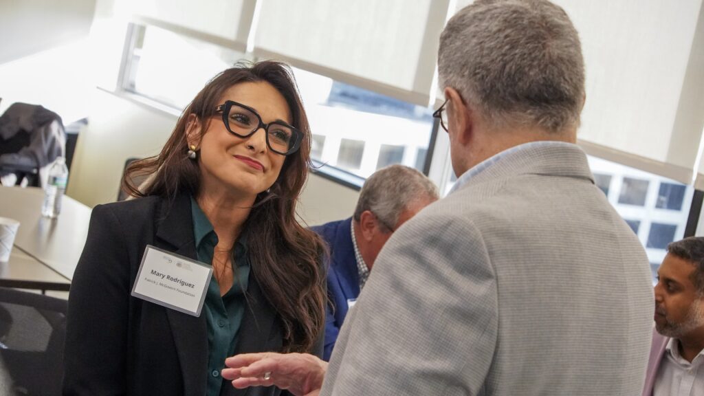 Mary Rodriguez, Vice President of People and Culture at the Patrick J. McGovern Foundation, at Greater Houston Community Foundation