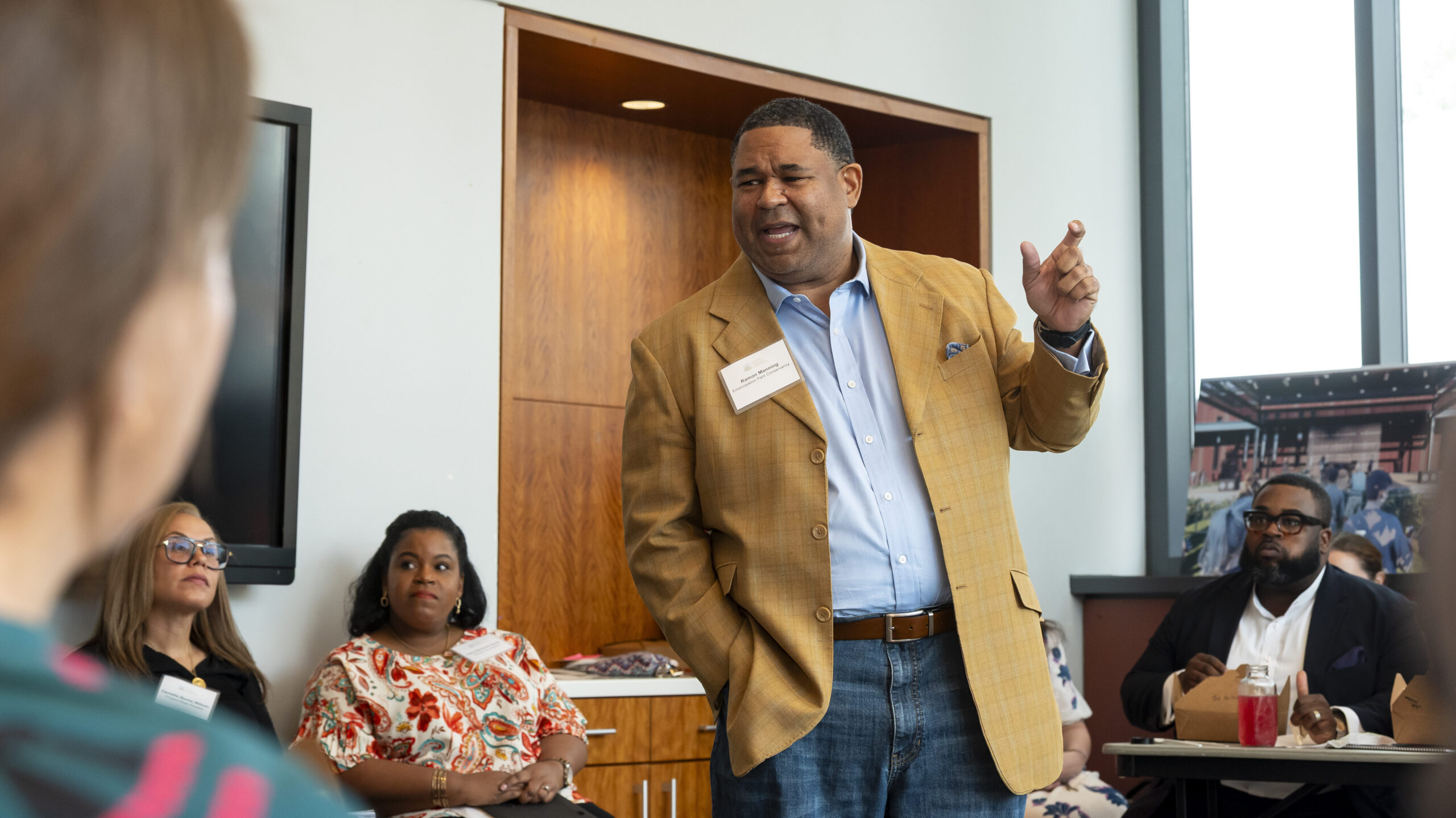 Greater Houston Community Foundation event at Emancipation Park