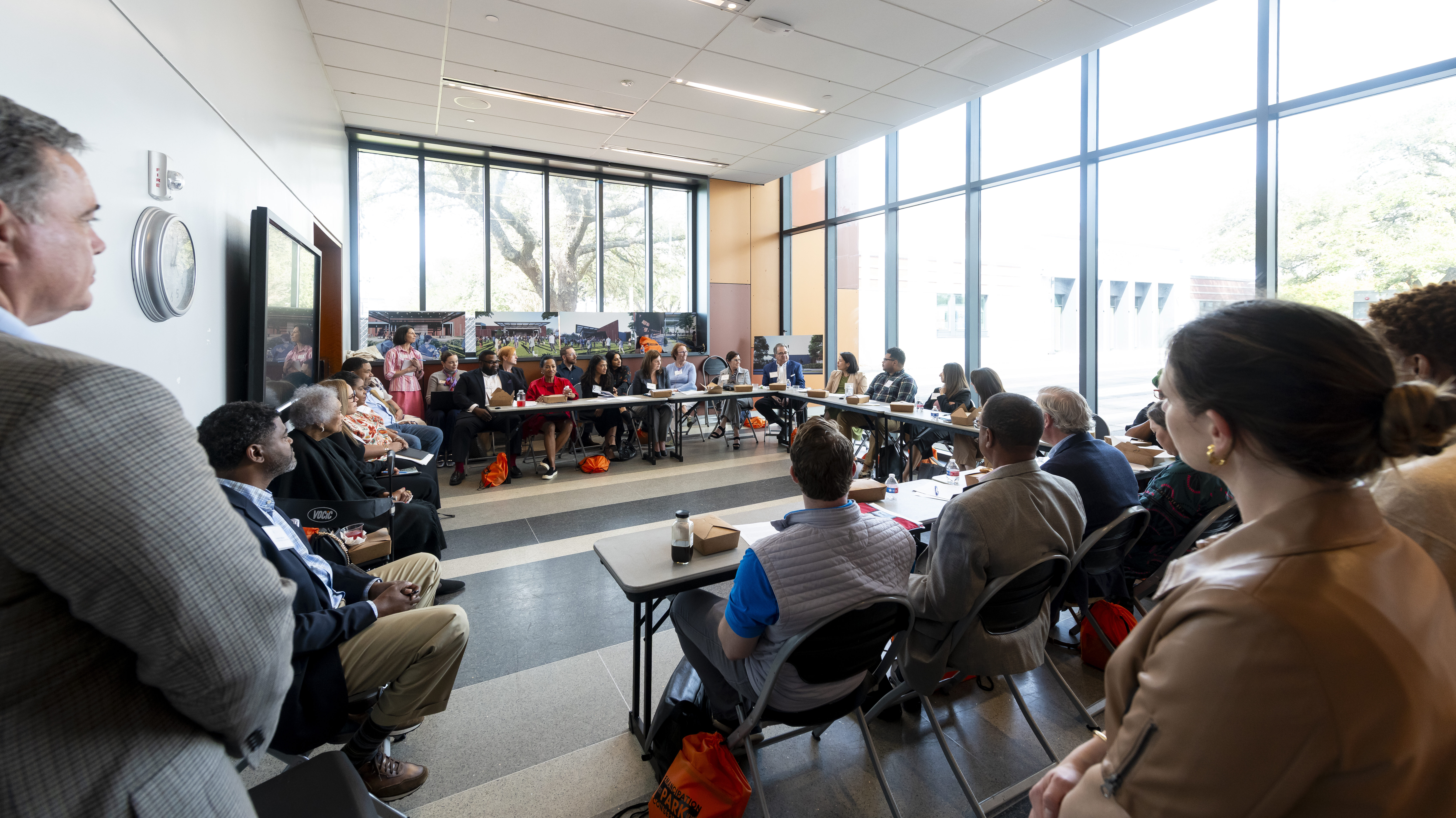 Greater Houston Community Foundation event at Emancipation Park