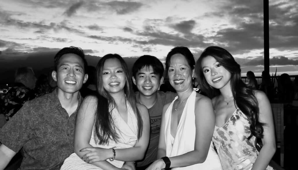 Cooper Ying and family
