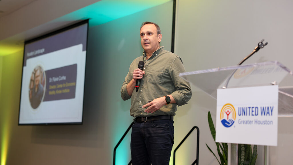 Dr. Flávio Cunha, Director of the Center for Economic Mobility at Rice University’s Kinder Institute for Urban Research